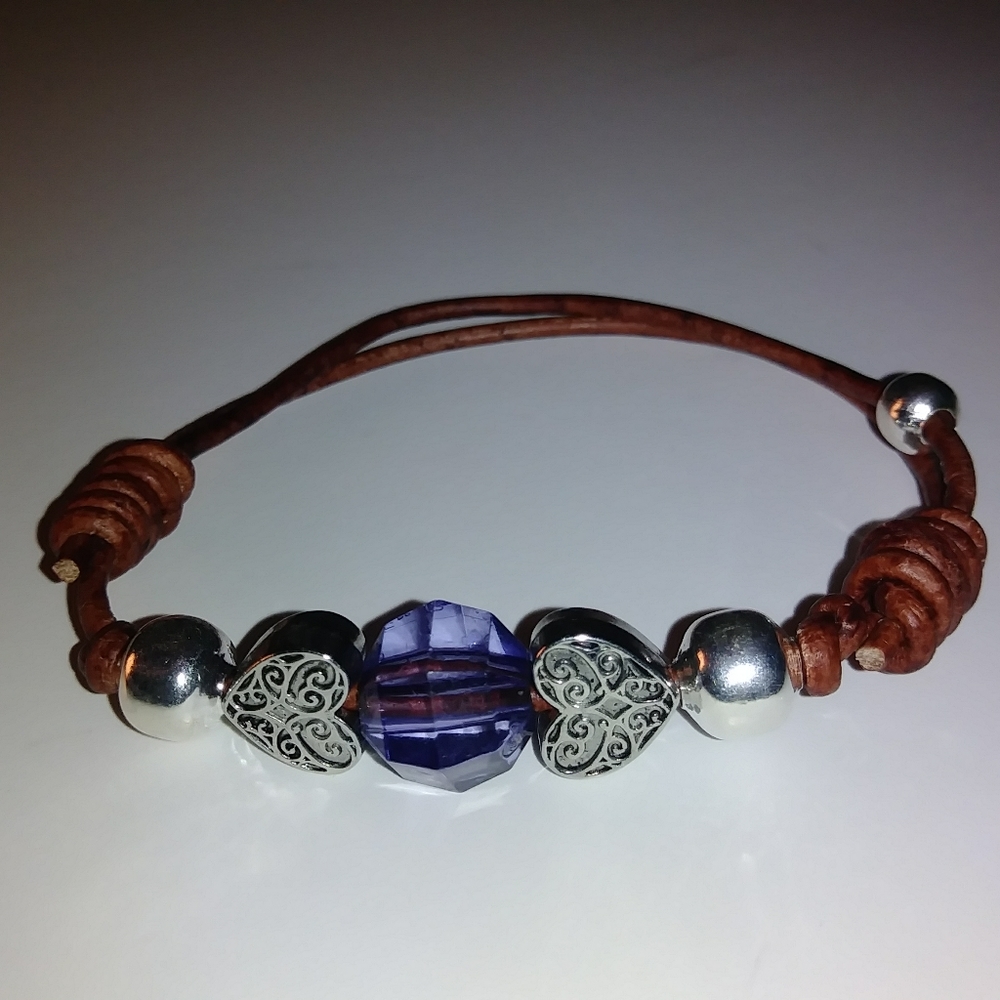 🆕Purple Heart Bracelet NWOT